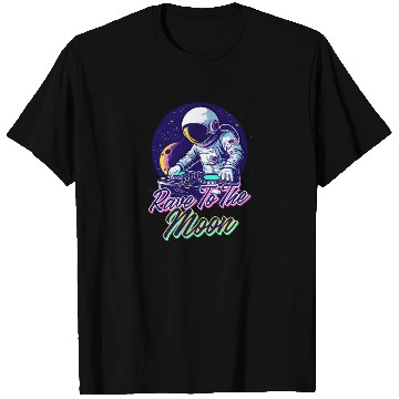 Discover EDM Festival Rave To The Moon T Shirts