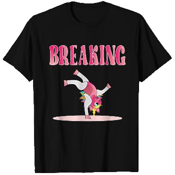 Discover BREAKING DANCE UNICORN T Shirts