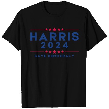 Discover Harris For President 2024 Save democracy T Shirts
