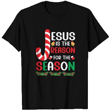 Discover Christian Jesus The Reason Christmas Stocking T Shirts