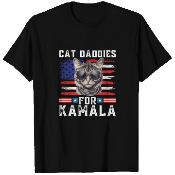 Discover Cat daddies for kamala Harris 2024 T Shirts