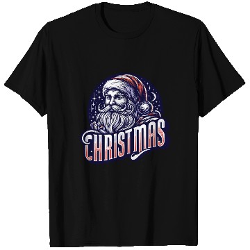 Discover Santa Claus Typography: A Festive Vector Design T Shirts