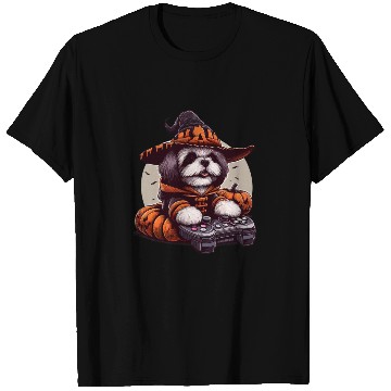 Discover Gamers design for dog lovers and Halloween T Shirts