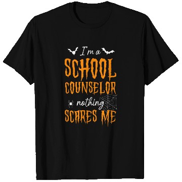 Discover School Counselor Mom Halloween I'm T Shirts