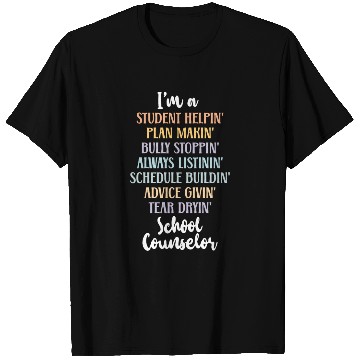 Discover School Counselor I'm A Student T Shirts