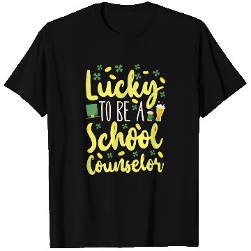 Discover School Counselor St Patricks Day T Shirts