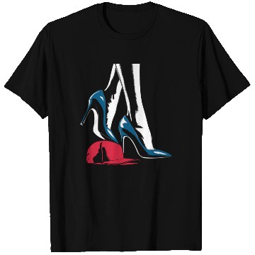 Discover Kamala Harris Heels Stepping On Maga Hat T Shirts