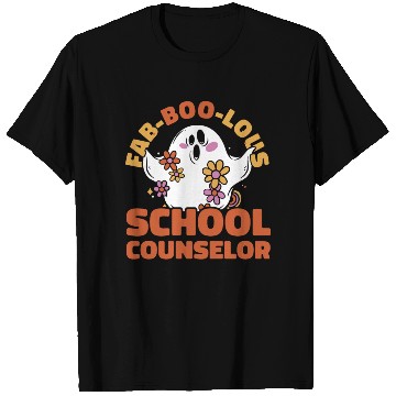 Discover School Counselor Halloween Ghost T Shirts