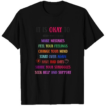 Discover School Counselor It Is Okay To T Shirts