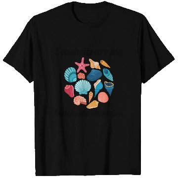Discover Seashells Collector Beachcomber Sea Shell Ocean T Shirts