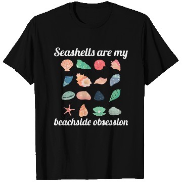 Discover Seashells Collector Beachcomber Sea Shell Ocean T Shirts