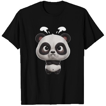 Discover Cute Panda - Kawaii Angry T Shirts