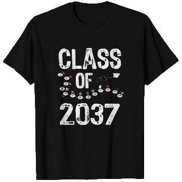 Discover Funny Class of 2037 Grow With Me Back To School T Shirts