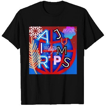 Discover AirJumps Boxing by Astronaut & Etsumi T Shirts