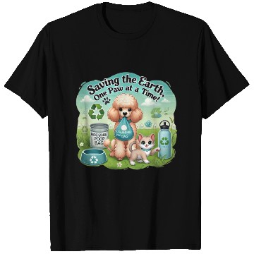 Discover Eco-Friendly Pets Promoting Sustainability Togethe T Shirts