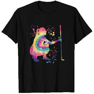 Discover Golfer Colorsplash Kids Miniature Golf T Shirts