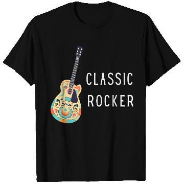 Discover Classic Rocker - Guitar T Shirts