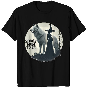 Discover Spooky Mom To Be Baby Announcement T Shirts