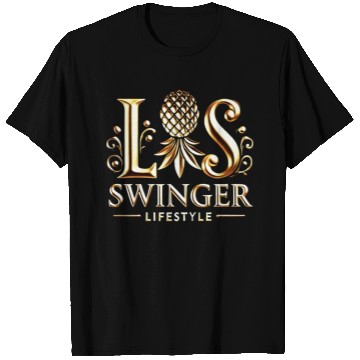 Discover Gold LS Swinger Lifestyle Joggers T Shirts