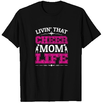 Discover Living Cheer Mom Life Cheerleading Mother's Day T Shirts