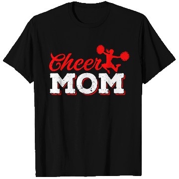 Discover Cheer Mom Funny Cheerleading Mommy Mother's Day T Shirts