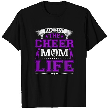 Discover Tha Cheer Mom Life Cheerleading Mommy Mother's Day T Shirts