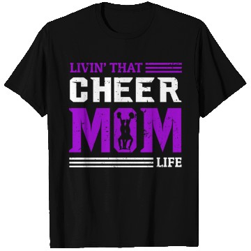 Discover Living Cheer Mom Life Cheerleading Mother's Day T Shirts