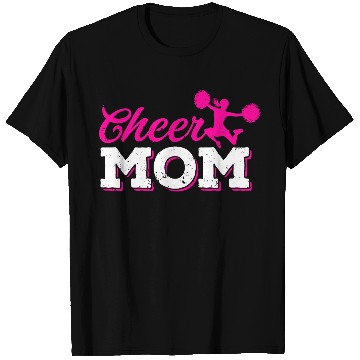 Discover Cheer Mom Funny Cheerleading Mommy Mother's Day T Shirts