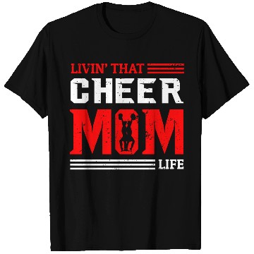 Discover Living Cheer Mom Life Cheerleading Mother's Day T Shirts