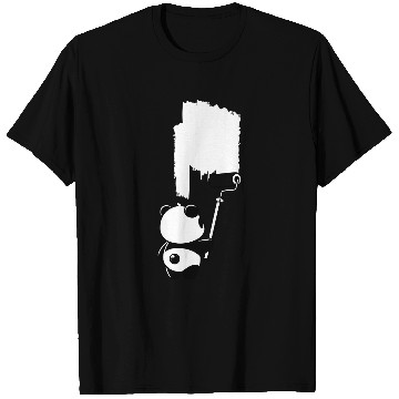 Discover Panda Painting T Shirts