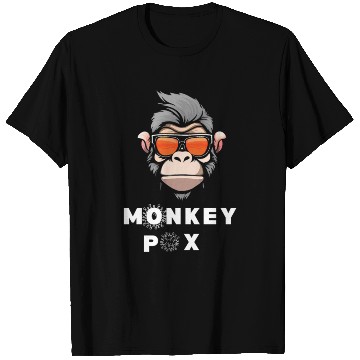 Discover funny monkey pox T Shirts