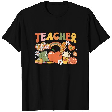 Discover Teacher Fall Autumn Pumpkin Thanksgiving Thankful T Shirts