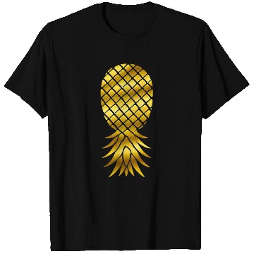 Discover GOLD UPSIDE DOWN PINEAPPLE GREY SWEAT PANTS T Shirts