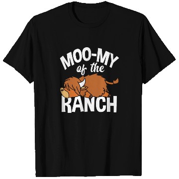 Discover Moo-my Of The Ranch Highland Cow T Shirts