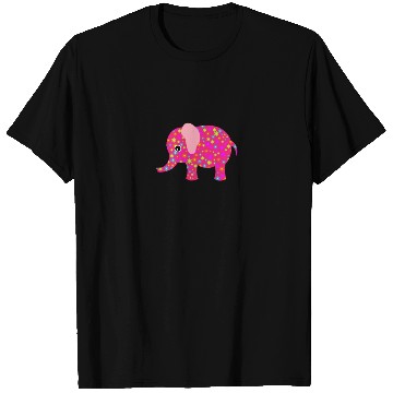 Discover Elephant Flowers Eye Attractive Funny Animal lover T Shirts