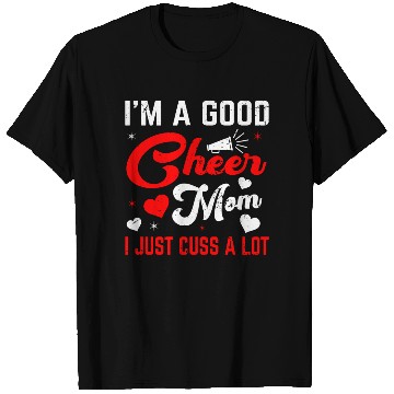 Discover A Good Cheer Mom Cheerleading Mommy Mother's Day T Shirts