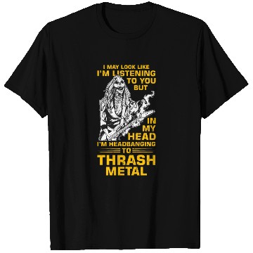 Discover Metalhead Art for Trash Metal Fan T Shirts