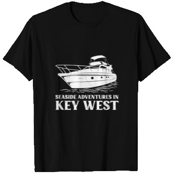 Discover Florida Yachting SEASIDE ADVENTURES IN KEY-WEST T Shirts