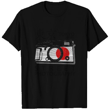 Discover Tokyo Street hotography T Shirts