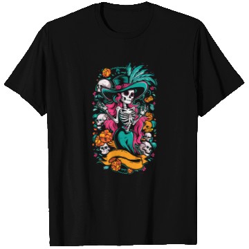 Discover Skull Lady T Shirts