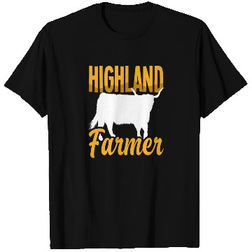 Discover Highland Farmer Scottish Highland Cow T Shirts