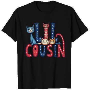 Discover Matching Family Gift T Shirts Purr-Fect Cousin Kitty