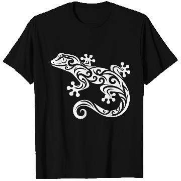 Discover Gecko In T Tattoo Ink Style T Shirts