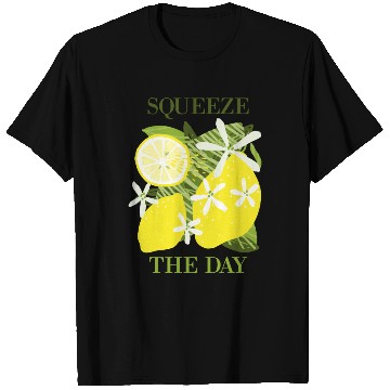 Discover Citrus Lover Squeeze the day T Shirts