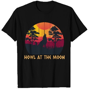 Discover Howling At The Moon T Shirts