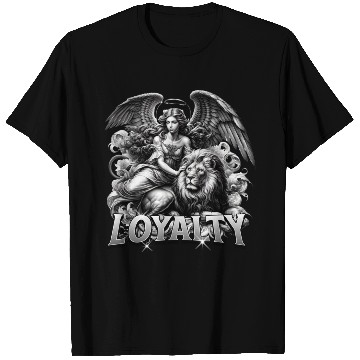 Discover 'Loyalty' Lion Angel GD T Shirts