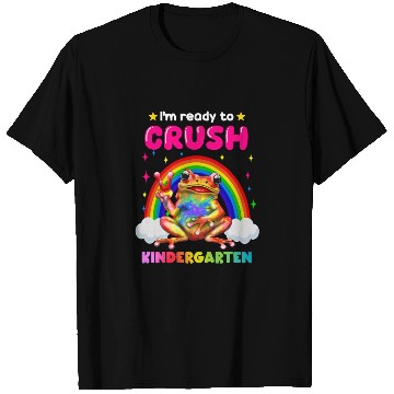 Discover I'm Ready To Crush Kindergarten Frog T Shirts