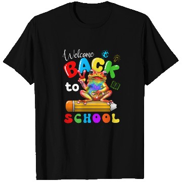 Discover Welcome Back To School Frog Lovers T Shirts