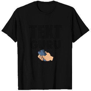Discover Text Guru Text Gift V2, Typography Art, T Shirts