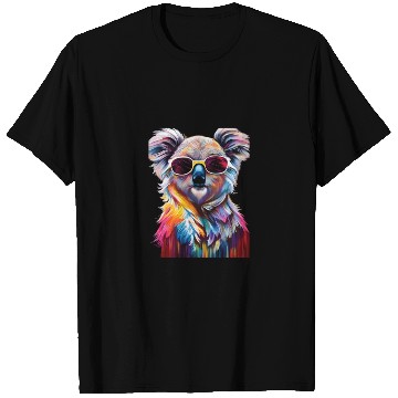 Discover Cooler Koala With Sunglasses T Shirts